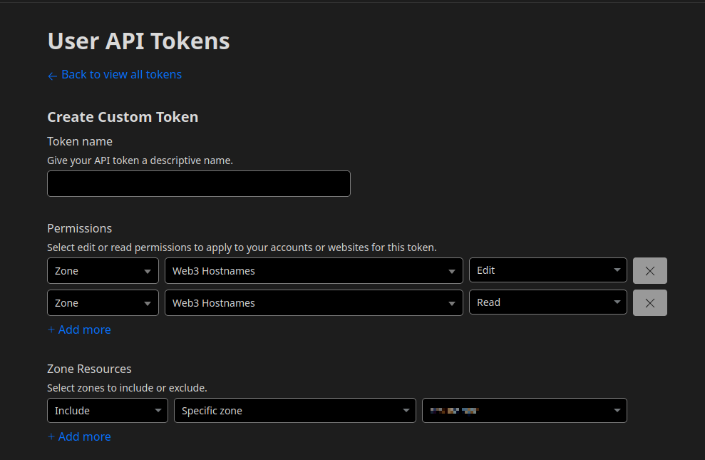 CF Token